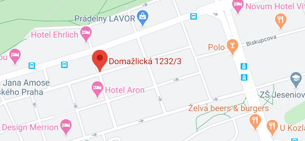 Domažlická 1232/3, Žižkov, 130 00 Praha 3, Czech Republic